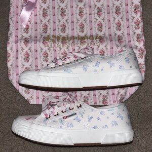 Superga x LoveShackFancy Floral Sneakers